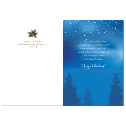 Peace on Earth: African American Christmas Card Box Set (Interior)