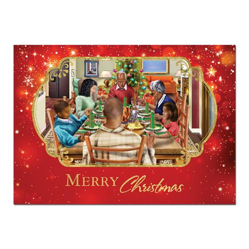 Holiday Dinner: African American Christmas Card Box Set