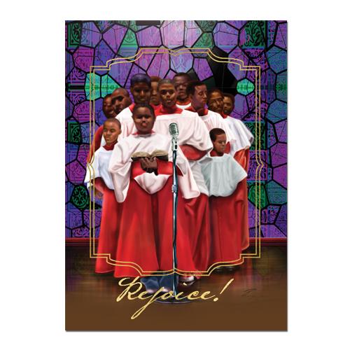 1 of 2: Rejoice: African American Christmas Card Box Set