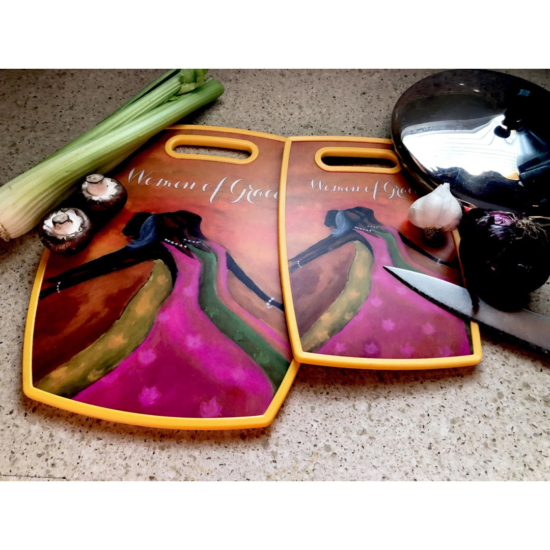 Women of Grace by Kerream Jones: African American Cutting Board