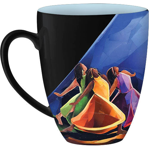 Praises Go Up Ceramic Coffee Mug by Carl M. Crawford