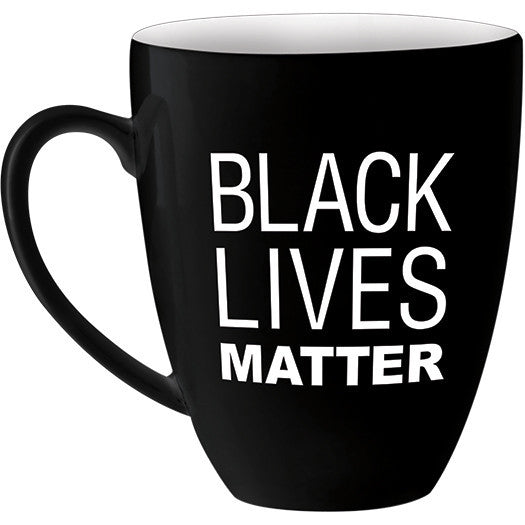 Black Lives Matter Ceramic Drum Mug by AAE (Front)