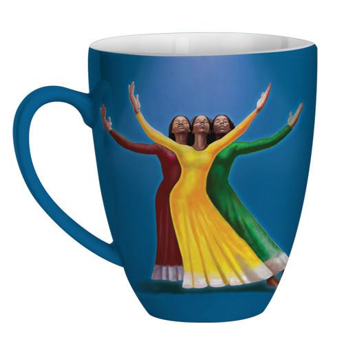 Sing Praises to Your Name: Black Religious Mug by AAE (Front)