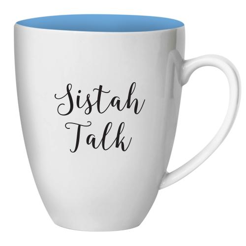 Sistah Talk: African American Coffee Mug by Nicholle Kobi (Back)