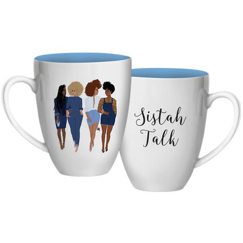 Sistah Talk: African American Coffee Mug by Nicholle Kobi