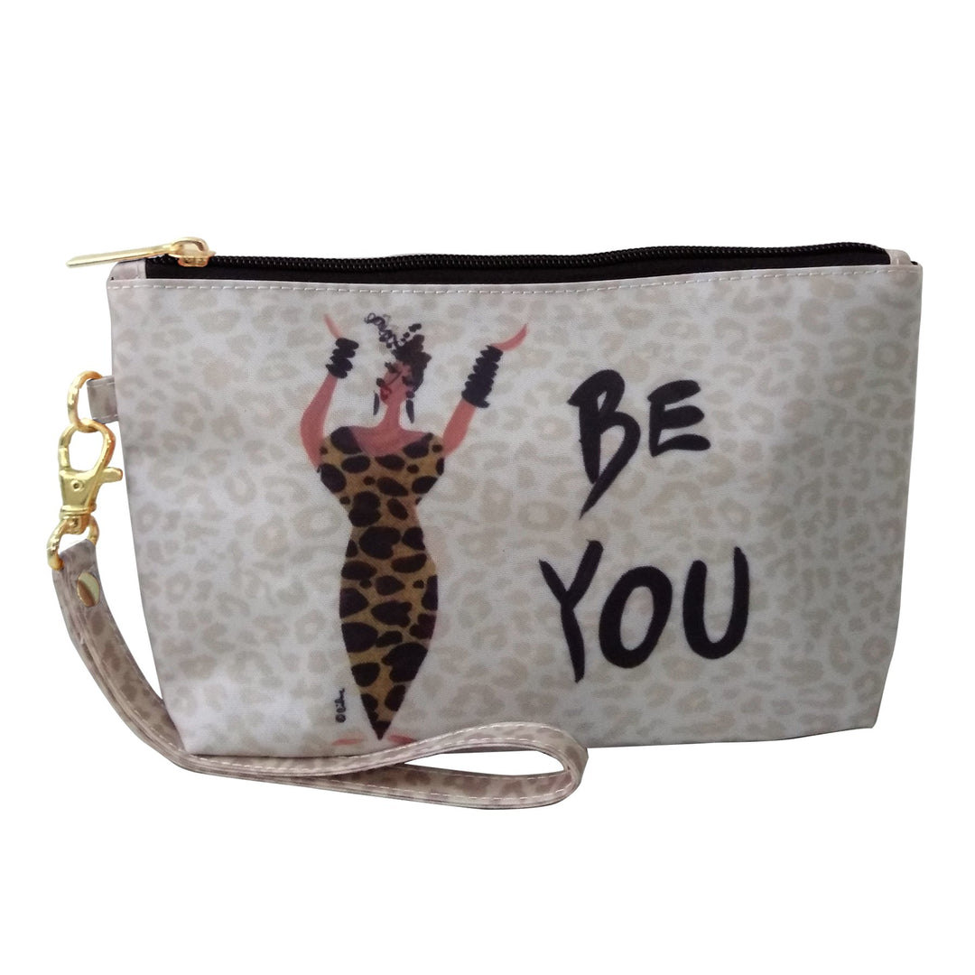 Be You: African American Cosmetic Bag by Cidne Wallace