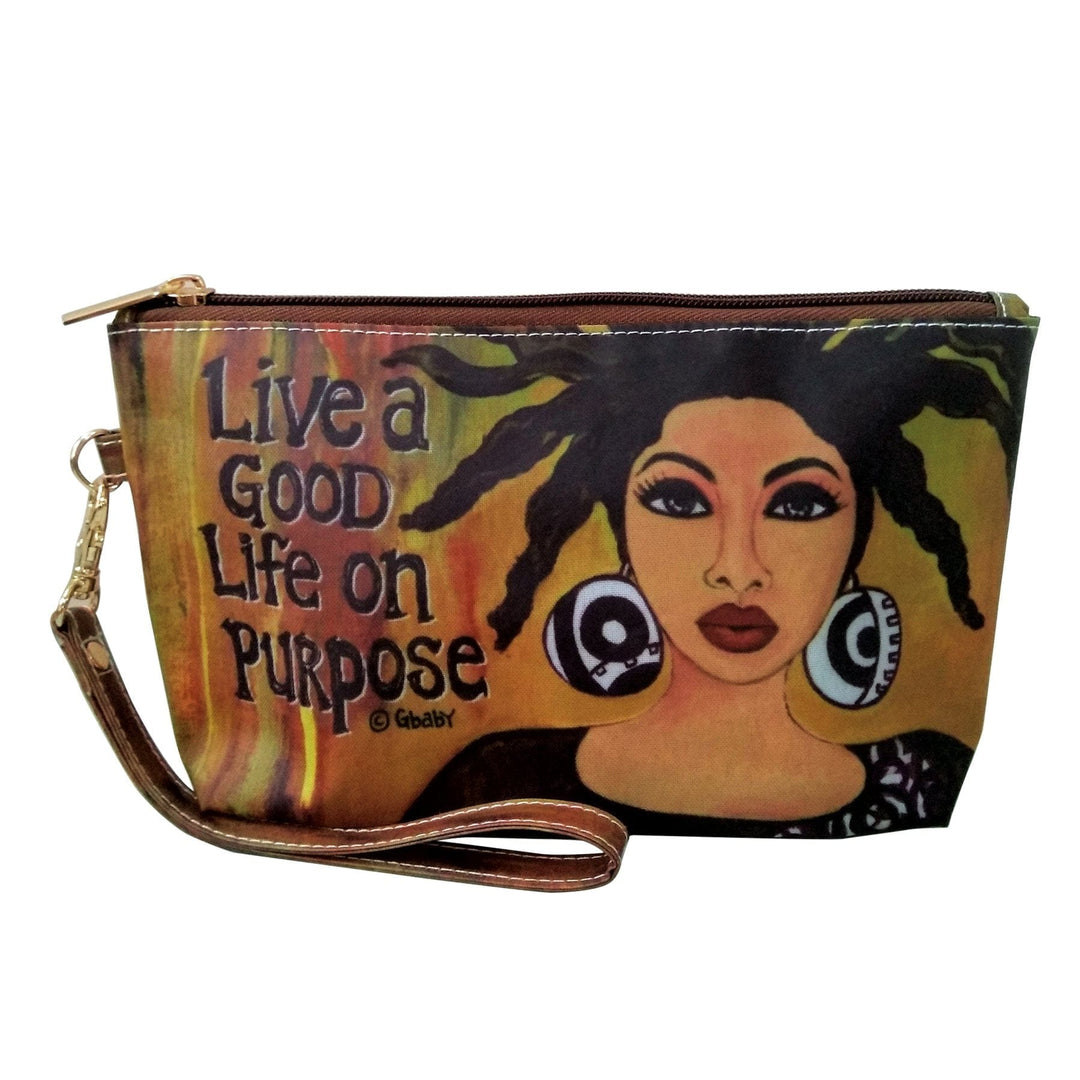 Life on Purpose: African American Cosmetic Bag by Sylvia "GBaby" Cohen