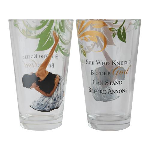 She Who Kneels: African American Drinking Glassware by AAE
