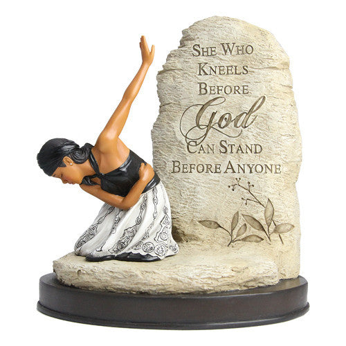 She Who Kneels Figurine by African American Expressions