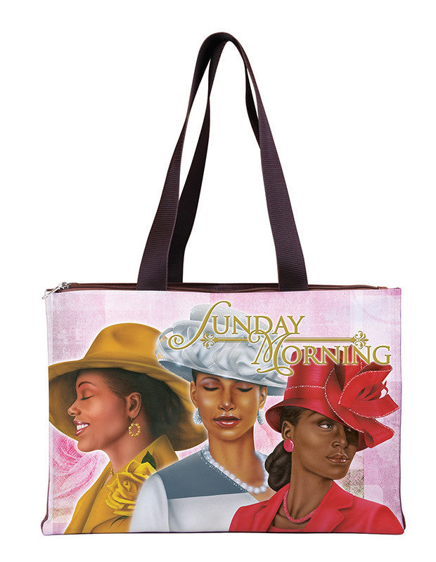 Sunday Morning: African American Hand Bag