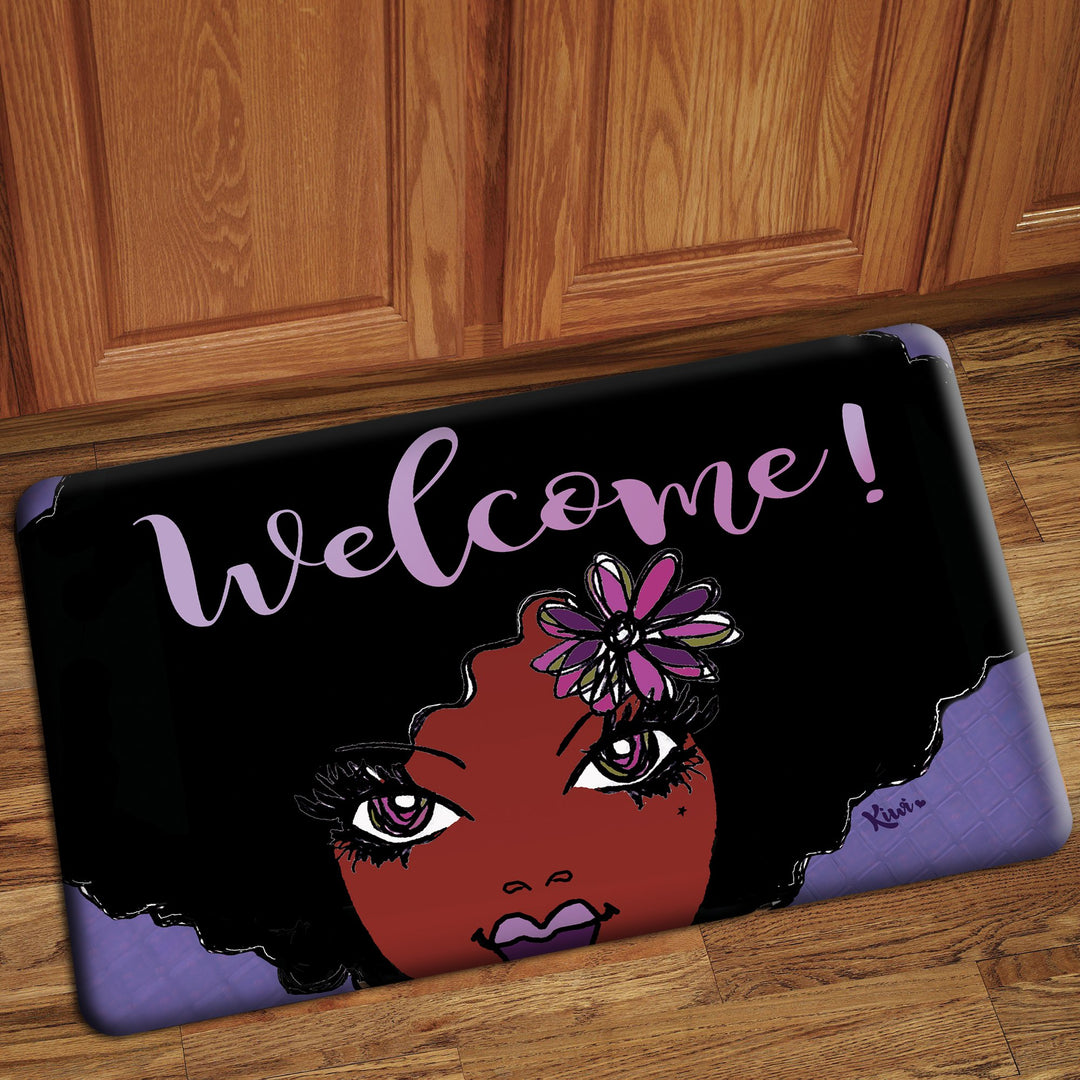 Welcome: Kiwi McDowell Interior Floor Mats by Shades of Color