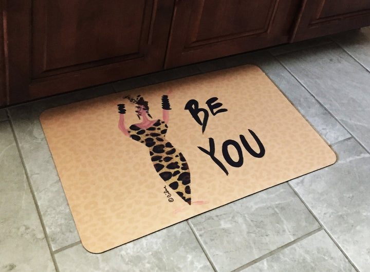 Be You: Cidne Wallace Interior Floor Mat by Shades of Color