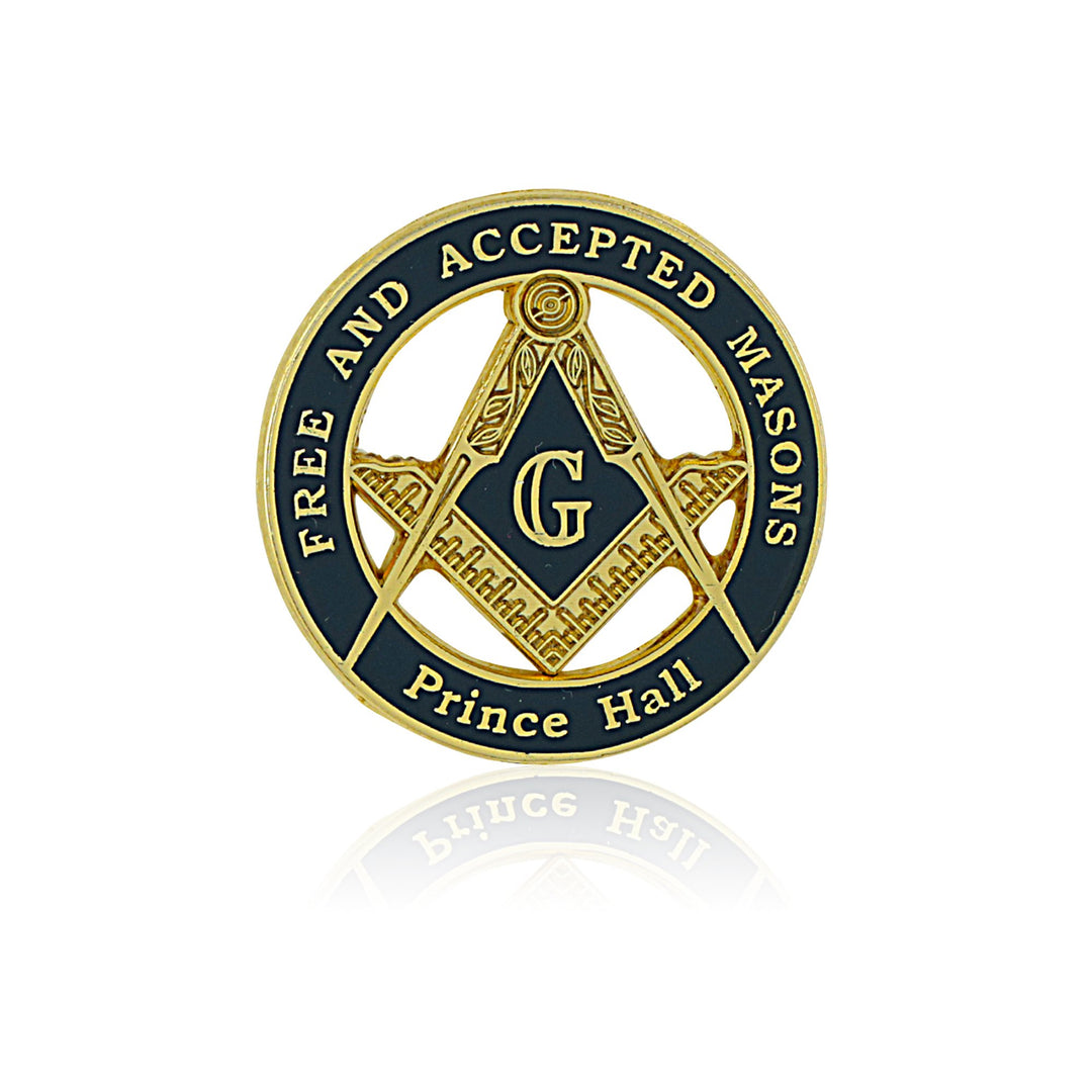 Prince Hall Free and Acceptd Mason Lapel Pin by The Masonic Depot
