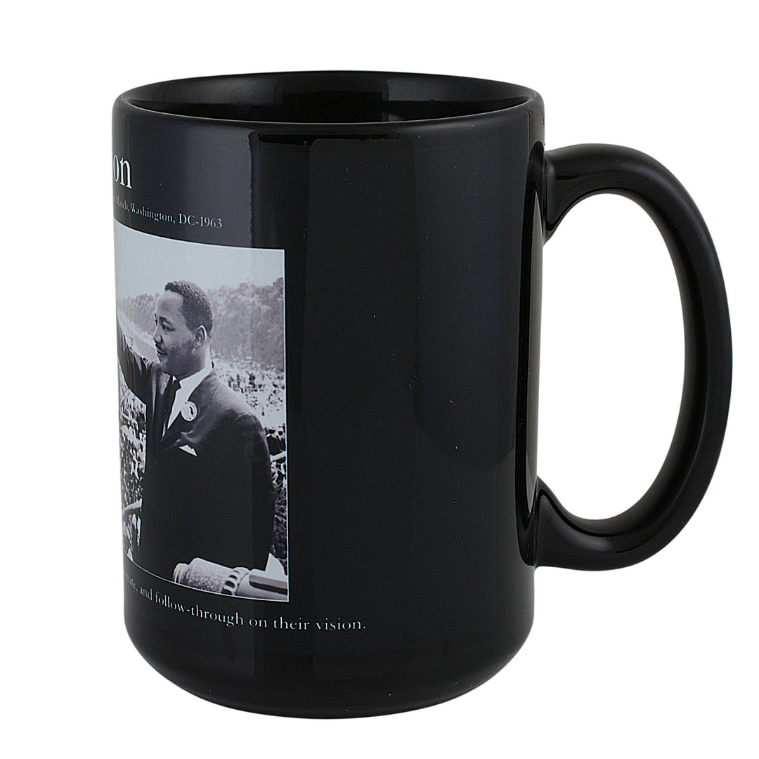Vision: Dr. Martin Luther King Jr. Motivational Mug (Side)