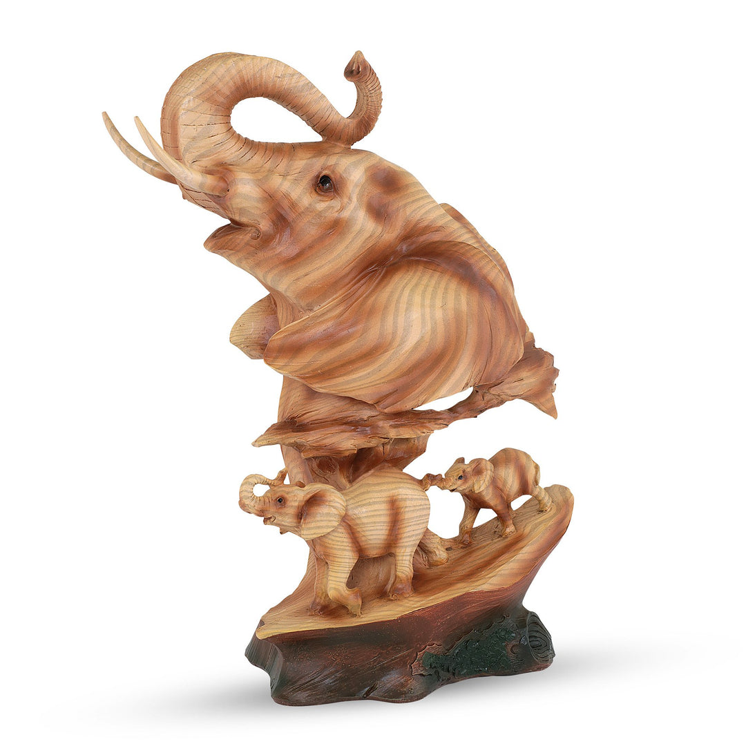 Strength and Determination: Elephant Figurine by Unison Gifts