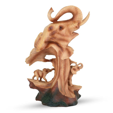 Strength and Determination: Elephant Figurine by Unison Gifts