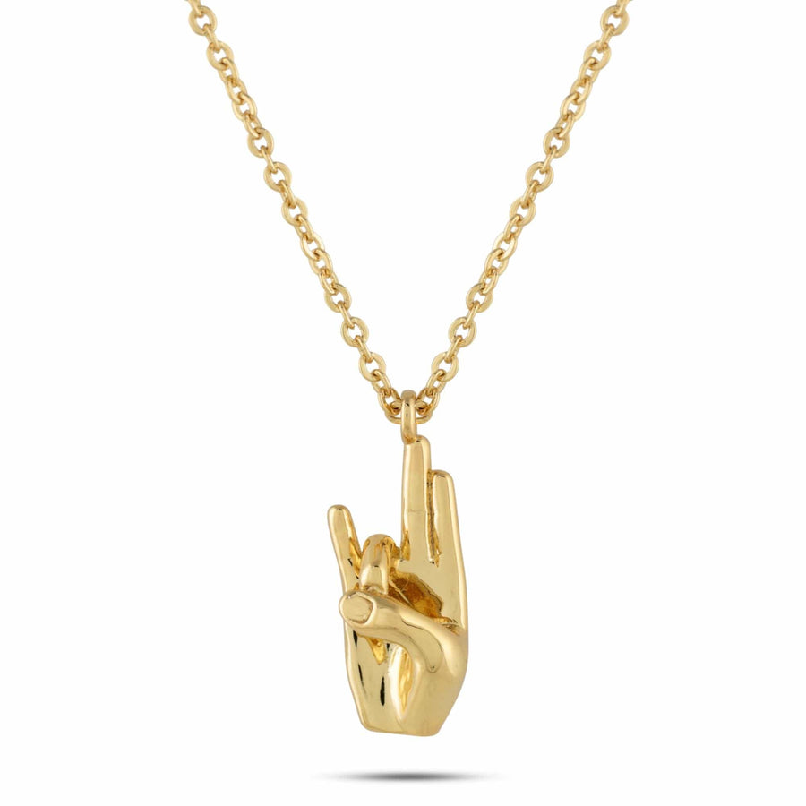 Sigma Gamma Rho Inspired Hand Sign Pendant Necklace by Divine Nine Depot