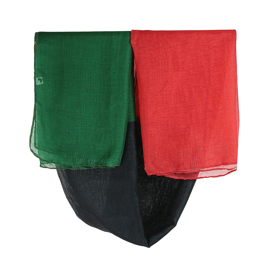 Pan African Flag Oversized Scarf (RBG-Black Liberation-Black History)