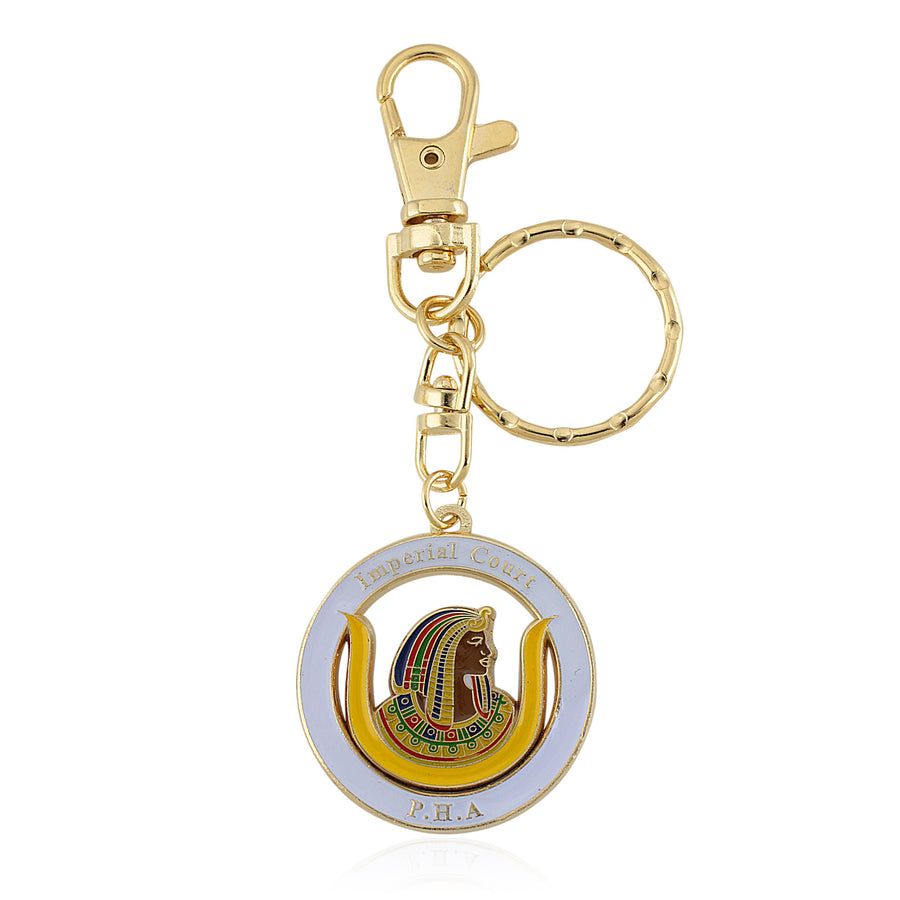 Daughters of Isis/Imperial Court (PHA) Key Chain with Purse Clip