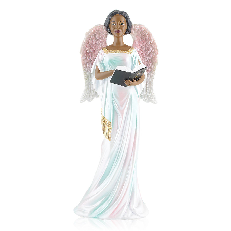 Devotion: African American Angel Figurine by Positive Image Gifts
