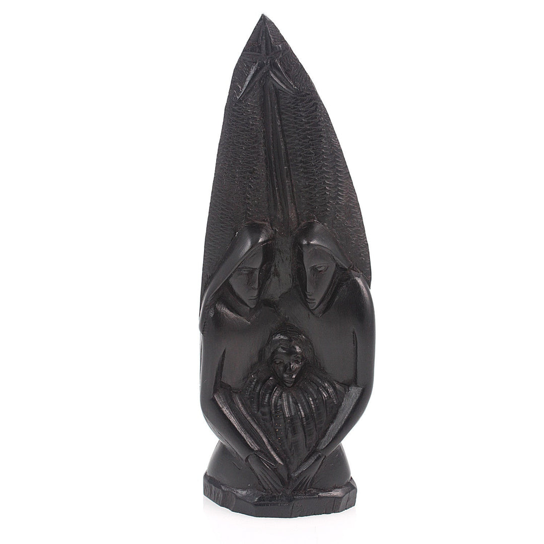 African Palm Blackwood Nativity (Hand Made in Tanzania)