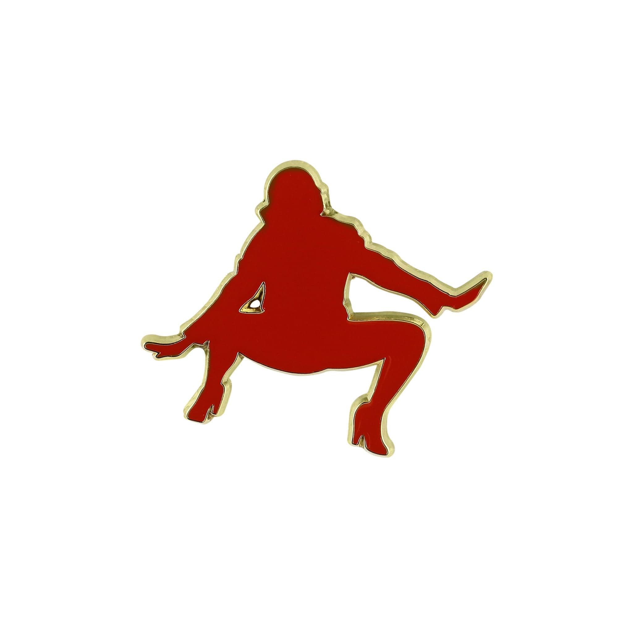 Delta Sigma Theta Inspired Duck Walk Lapel Pin by Divine Nine