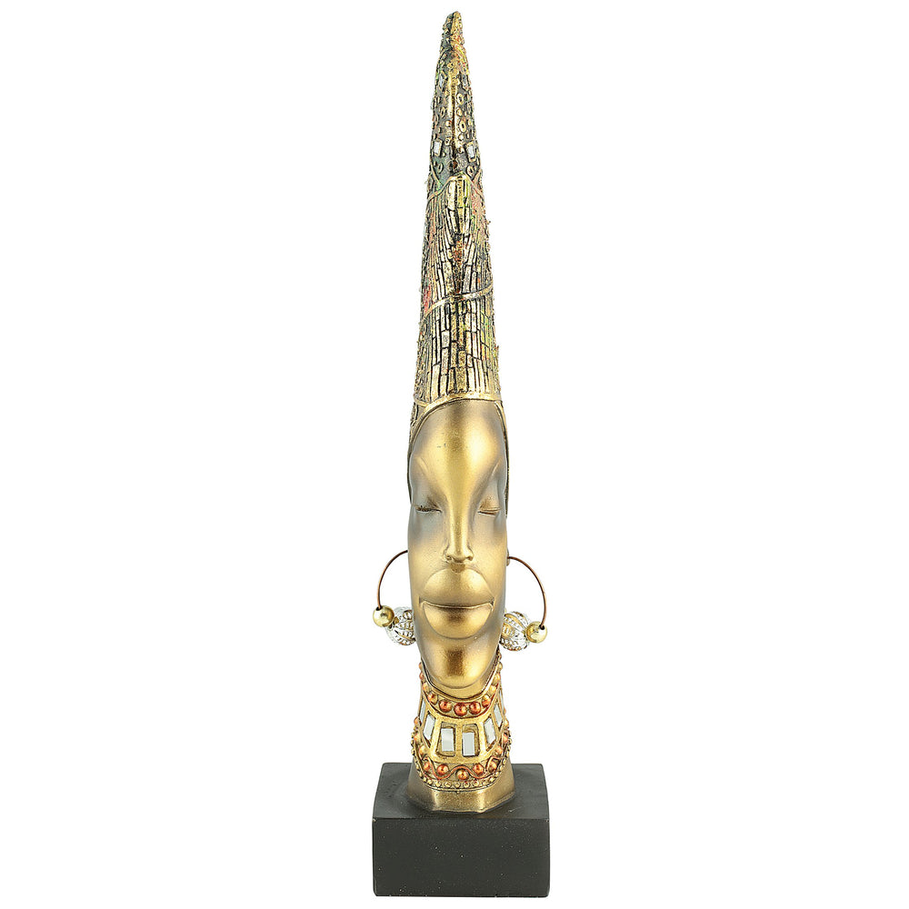 Nubian Queen: Afrocentric Table Top Sculpture by Unison Gifts