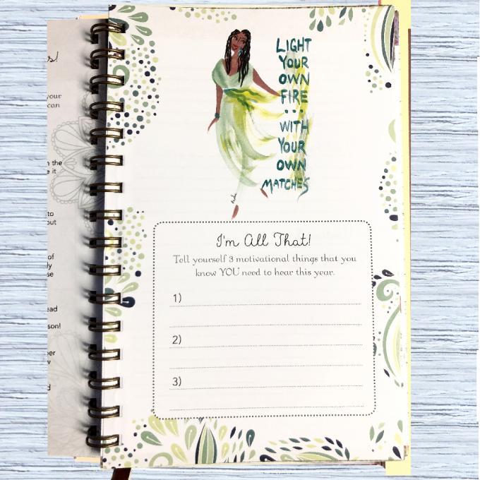 Pray and Slay Your Day: 2020 African American Weekly Planner by Cidne Wallace (Interior)