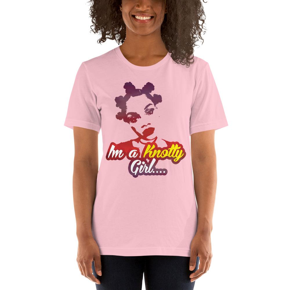 I'm a Knotty Girl Short Sleeve Unisex T-Shirt-T-Shirt-RBG Forever-Small-Soft Cream-The Black Art Depot