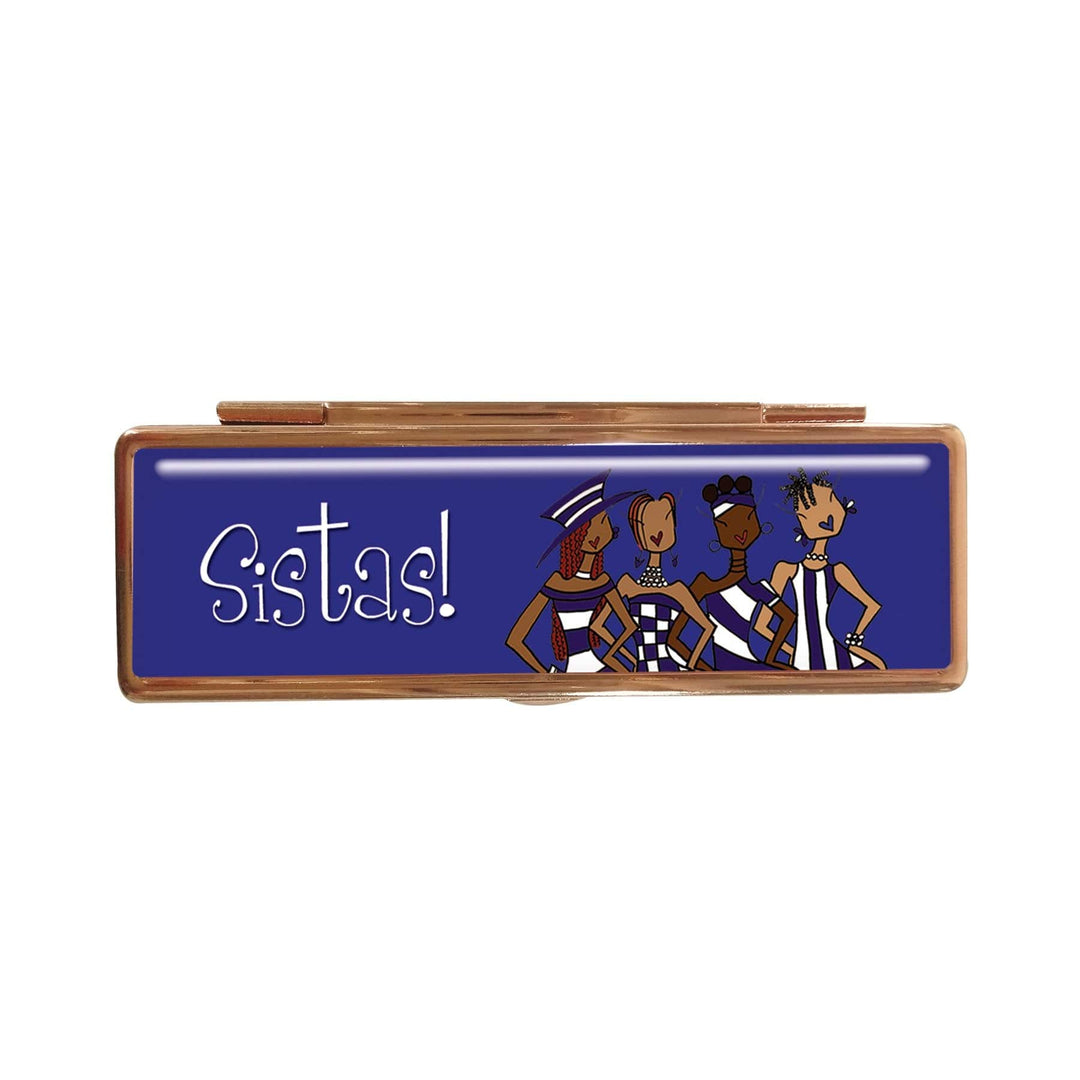 Sistas (Zeta Phi Beta): African American Lipstick Case by Kiwi McDowell