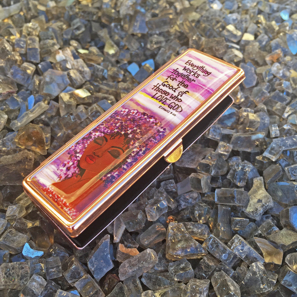 Love GOD-Lipstick Case-GBaby-3.5x1.25 inches-Lipstick Case-The Black Art Depot