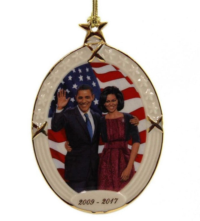 The Obama Legacy: Commemorative Christmas Ornament by Thomas Blackshear