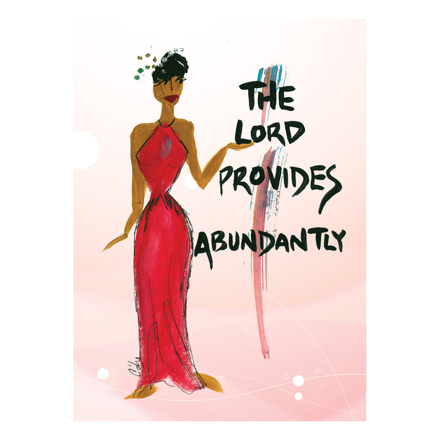 The Lord Provides Abundantly: Cidne Wallace Magnet by Shades of Color