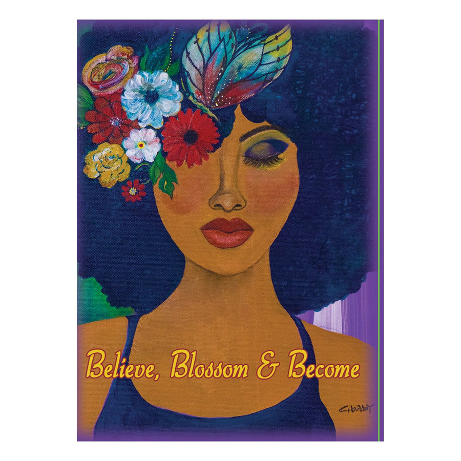 Believe, Blossom & Become: Gbaby Magnet by Shades of Color