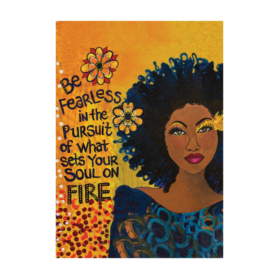 Soul on Fire Decorative African American Magnet by Syliva "Gbaby" Cohen