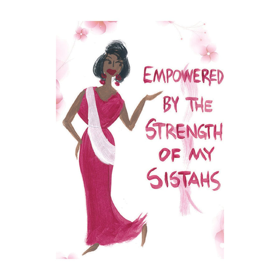 Empowered by the Strength of My Sistas: Cidne Wallace Magnet by Shades of Color