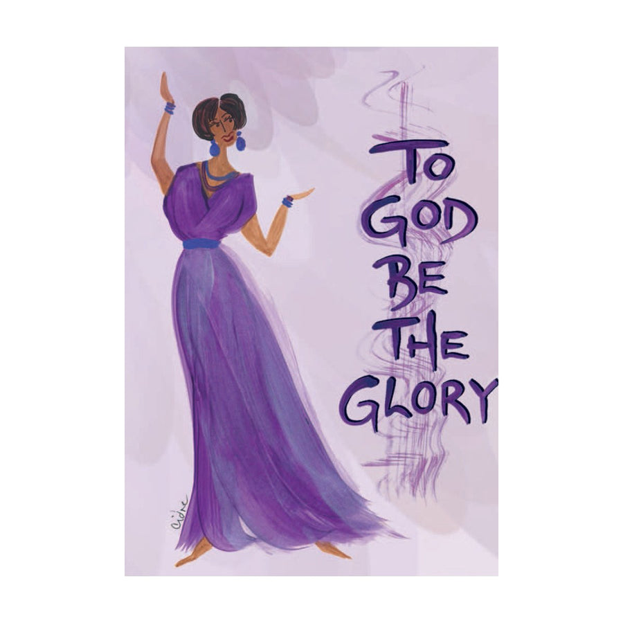 To God be the Glory: Cidne Wallace Magnet by Shades of Color
