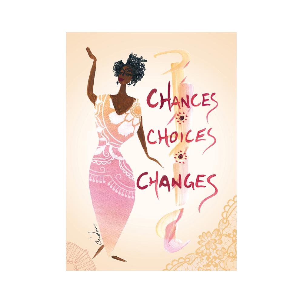 1 of 2: Chances, Choices & Changes: Cidne Wallace Magnet by Shades of Color