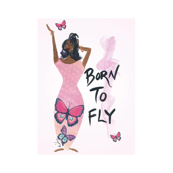 Born to Fly: Cidne Wallace Magnet by Shades of Color