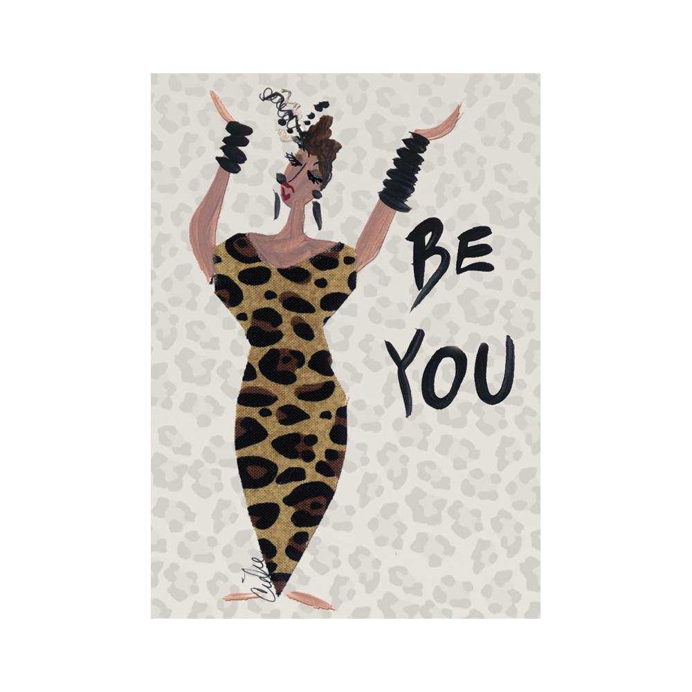 1 of 2: Be You: Cidne Wallace Magnet by Shades of Color