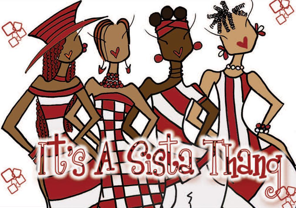 It's a Sista Thang (Delta Sigma Theta): African American Magnet by Kiwi McDowell