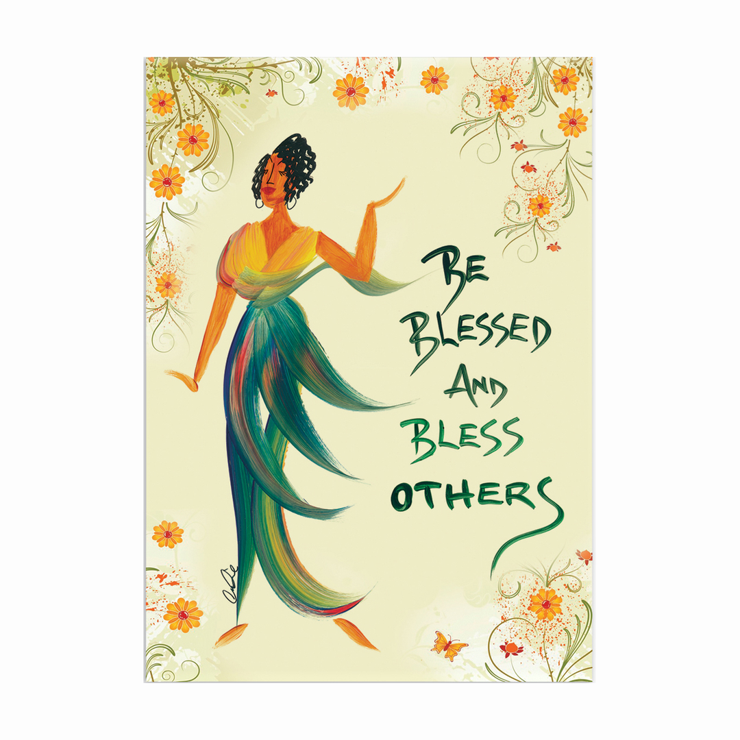 Be Blessed & Bless Others: African American Magnets by Cidne Wallace