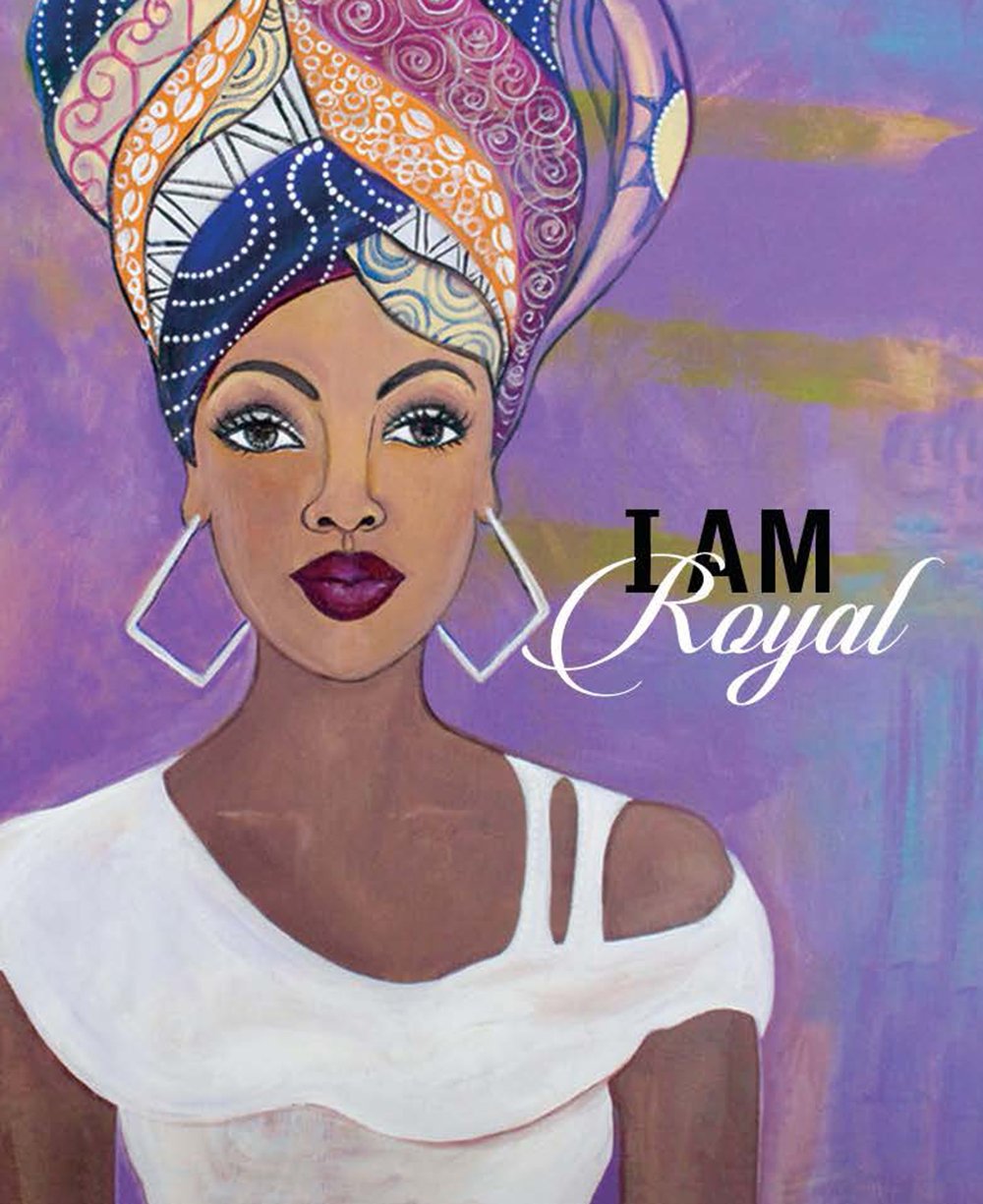 I Am Royal Decorative African American Magnet by Sylvia "Gbaby" Cohen