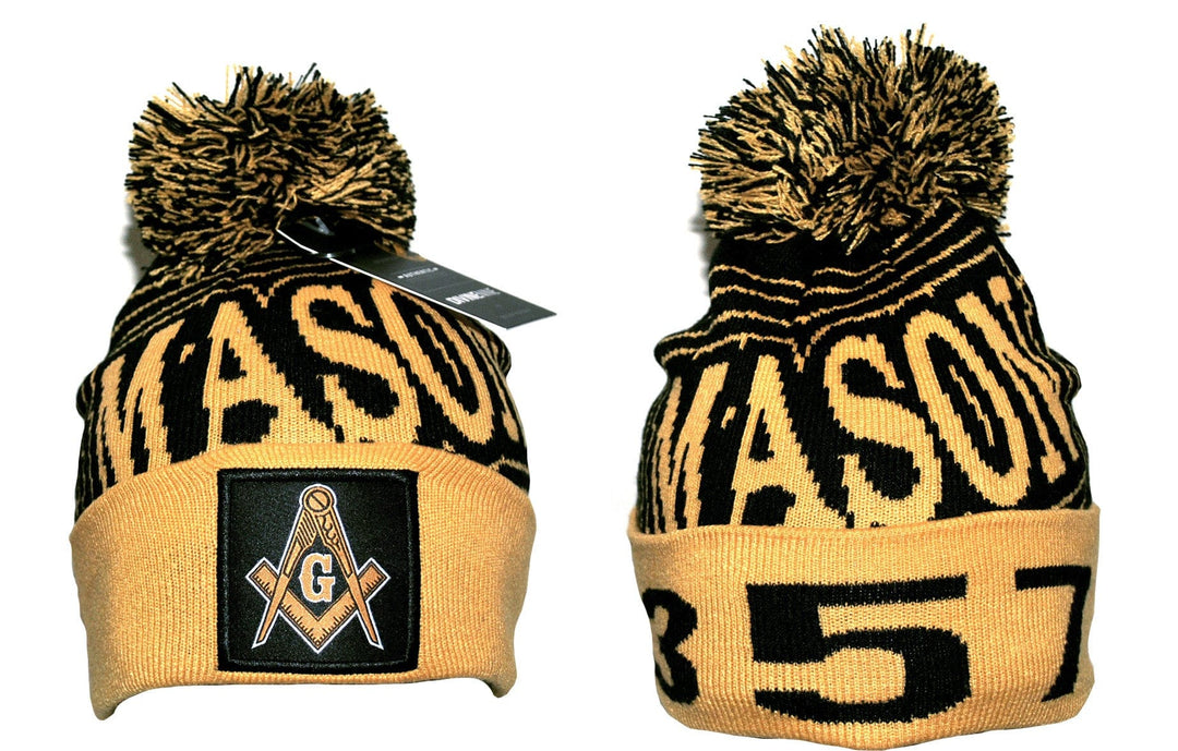 Mason 357 (Freemasonry) Beanie by Big Boy Headgear