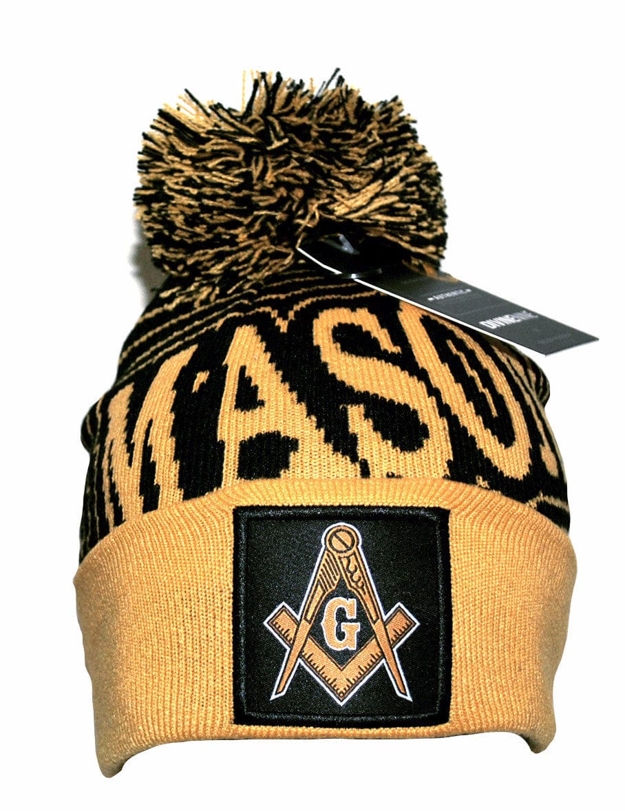 Mason 357 (Freemasonry) Beanie by Big Boy Headgear (Front)