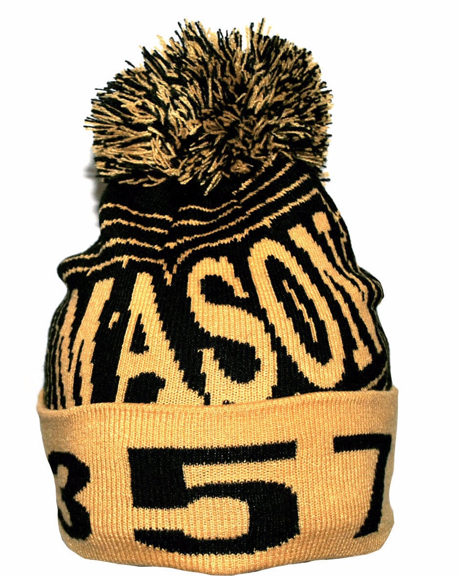 Mason 357 (Freemasonry) Beanie by Big Boy Headgear (Back)