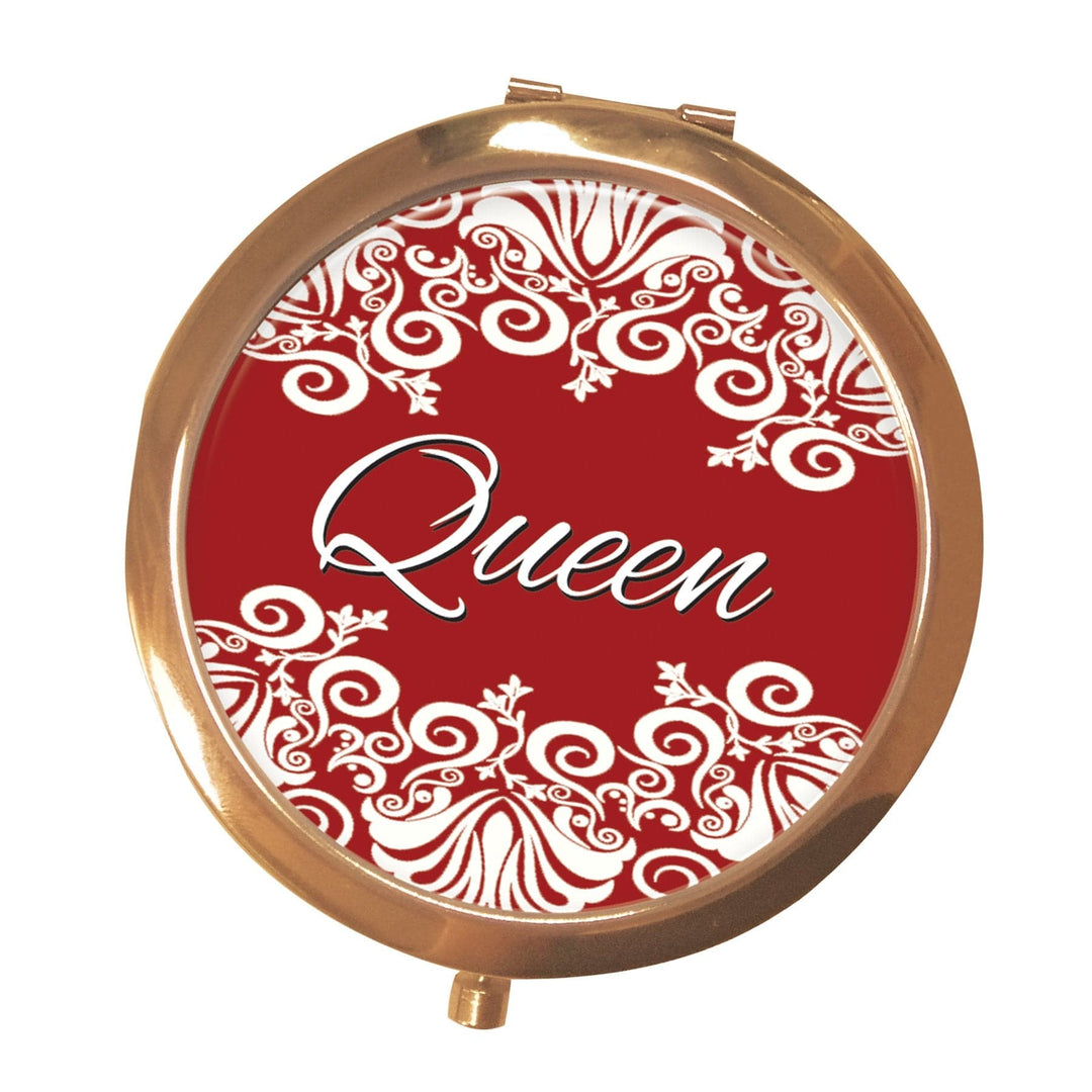 Queen (Delta Sigma Theta): African American Pocket Mirror by Shades of Color