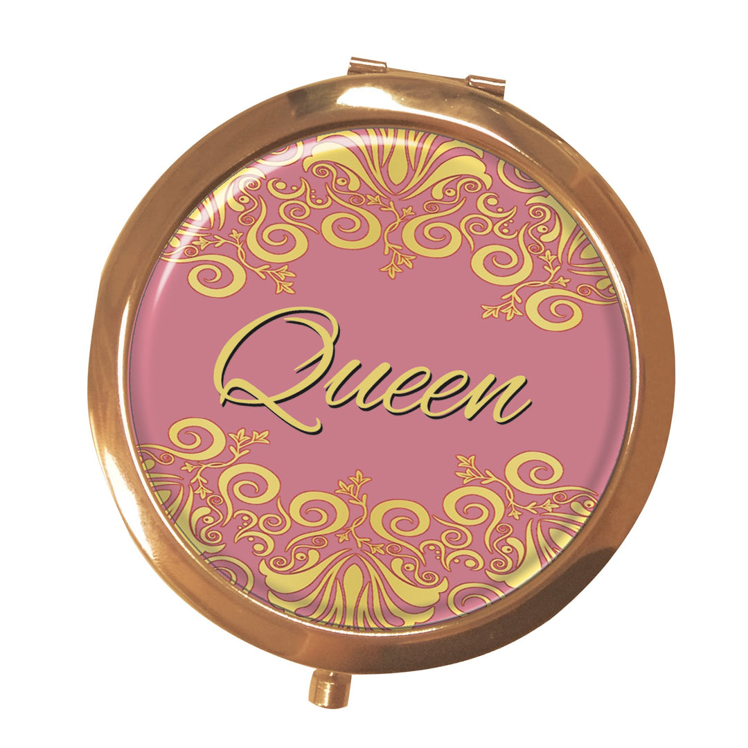 Queen (Alpha Kappa Alpha): African American Pocket Mirror by Shades of Color