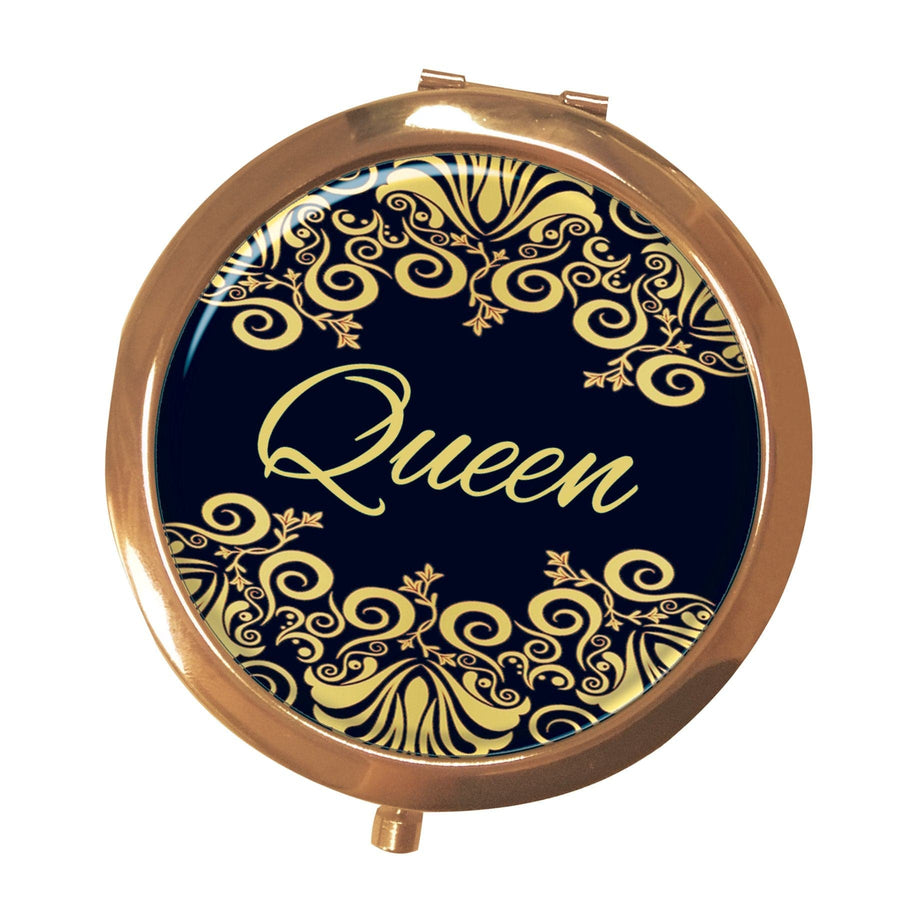 Queen (Sigma Gamma Rho): African American Pocket Mirror by Shades of Color