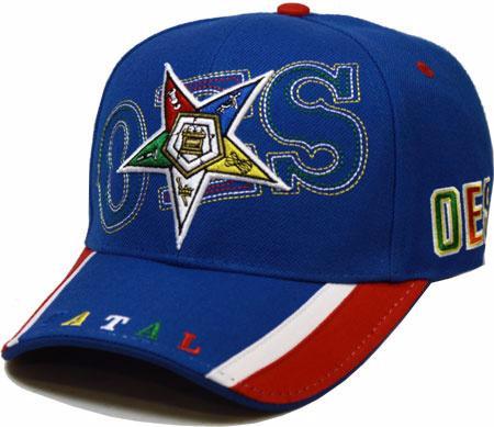 1 of 3: Order of the Eastern Star Two Tone Baseball Cap by Big Boy Headgear